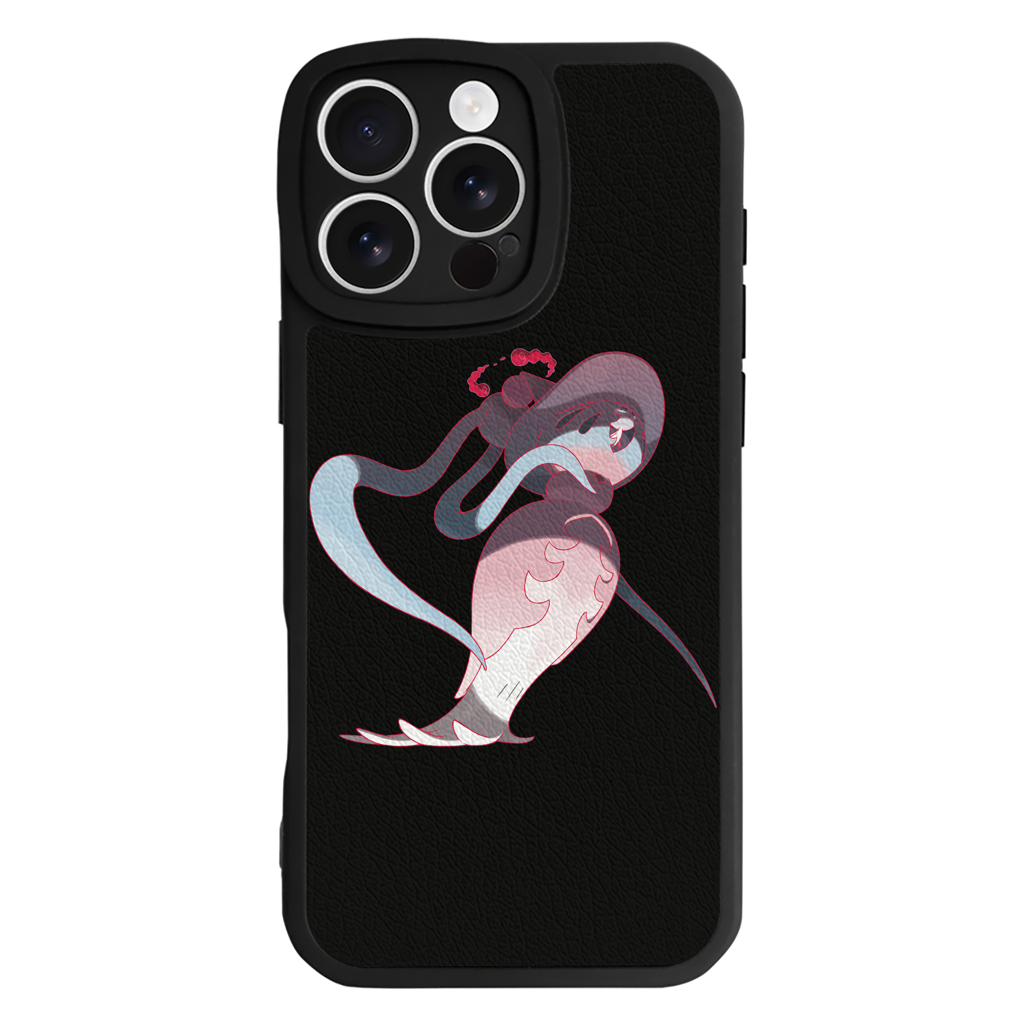 （画像用） ポケットモンスター Pokémon 【iPhone 16シリーズ対応】シリコンスマホケース（レザー調） 材質：シリコン